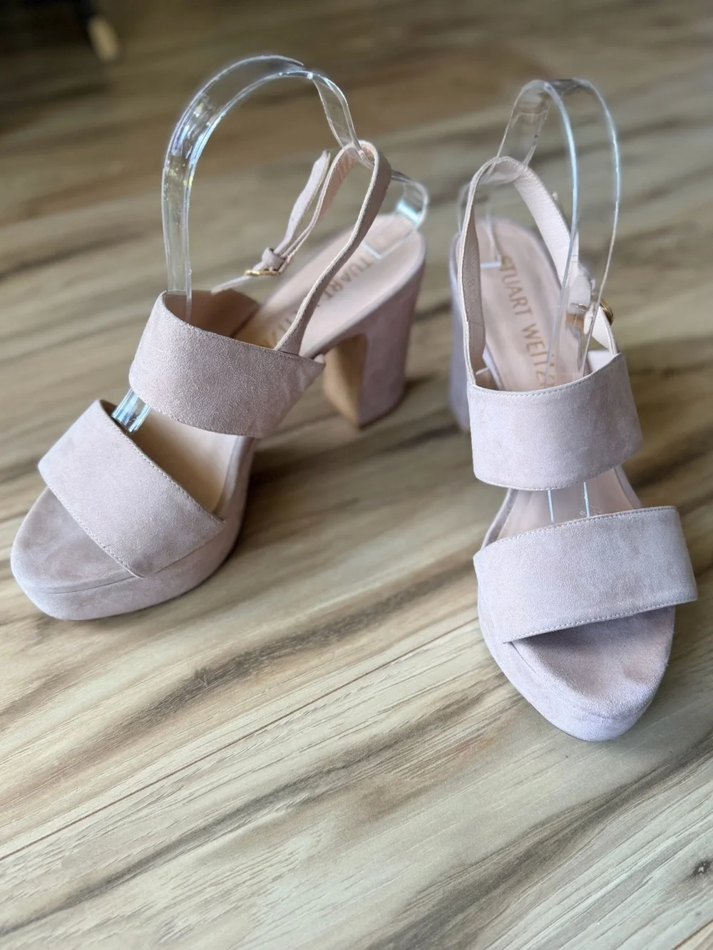 Stuart Weitzman chic blush